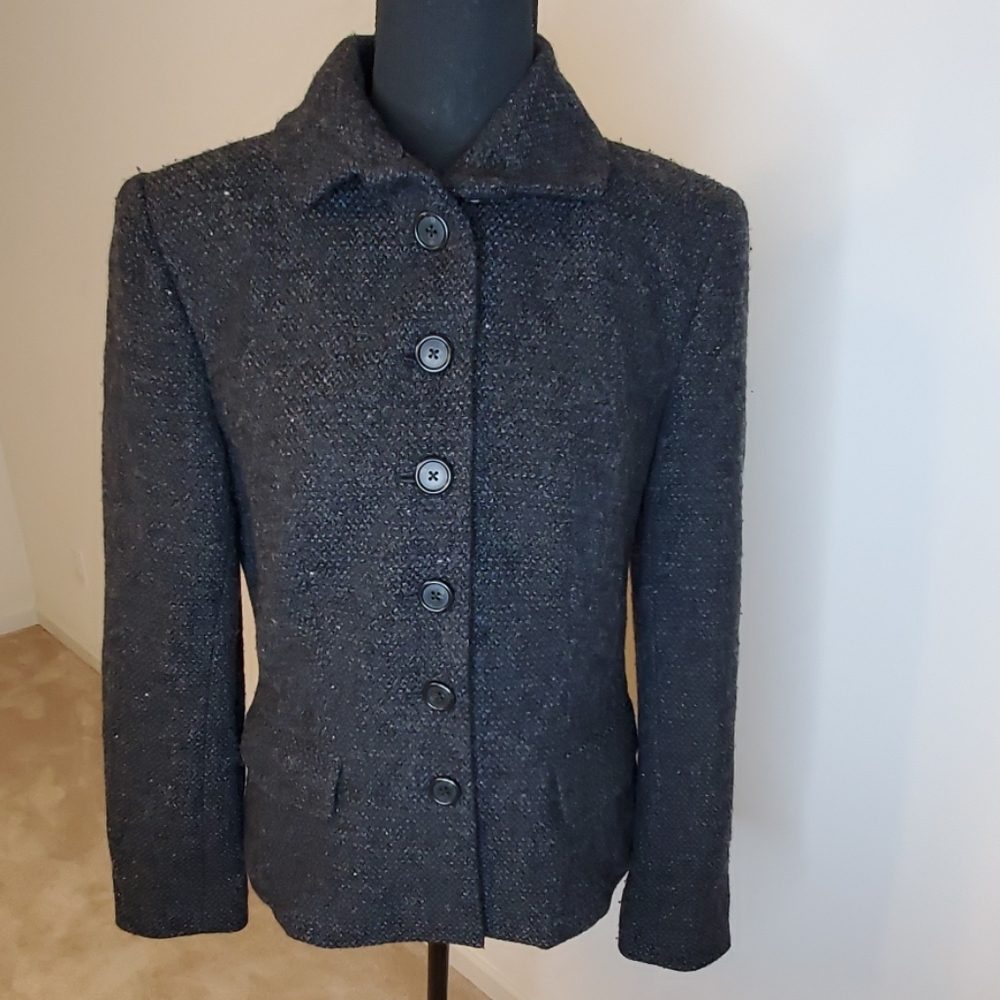 Ralph Lauren wool grey jacket with pockets